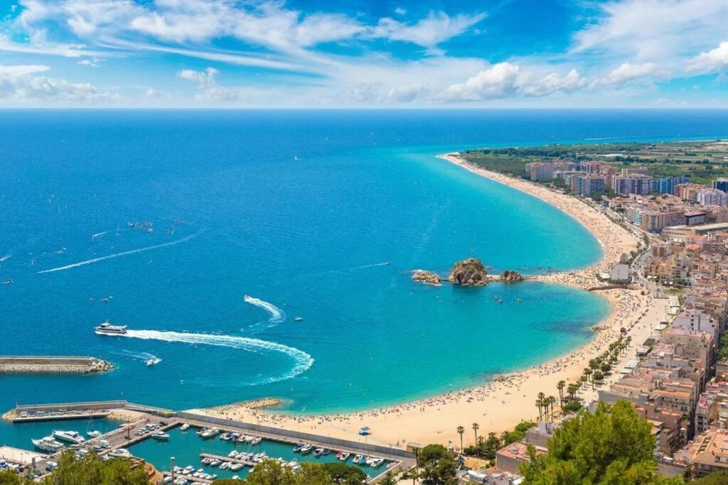 Alegre Apto Con Piscina, A 300M De La Playa. بلانيس المظهر الخارجي الصورة